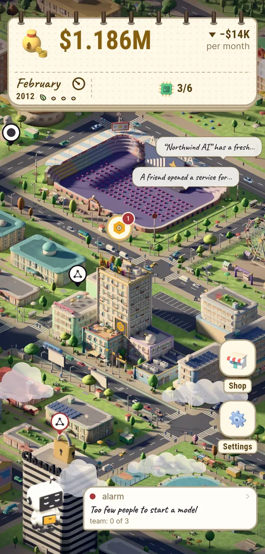 AI Inc: Tycoon screenshot